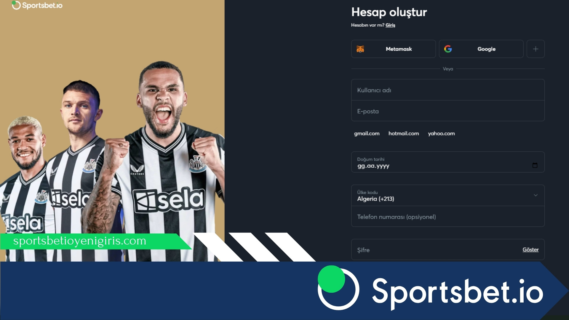 Sportsbet.io Bahis